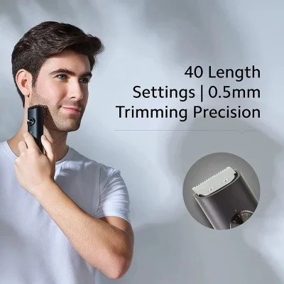 Xiaomi Grooming Kit Pro Waterproof Beard Trimmer Electric Shaver – Black